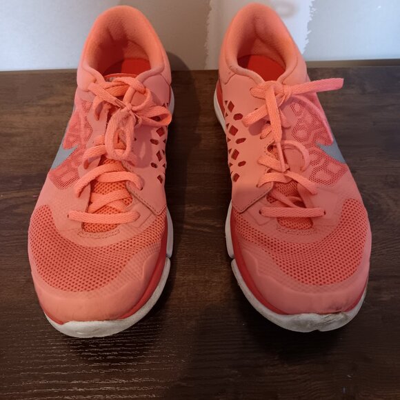 Nike Flex 2015 Run Coral Orange Running Shoes – Women’s Size 8 - Picture 2 of 8